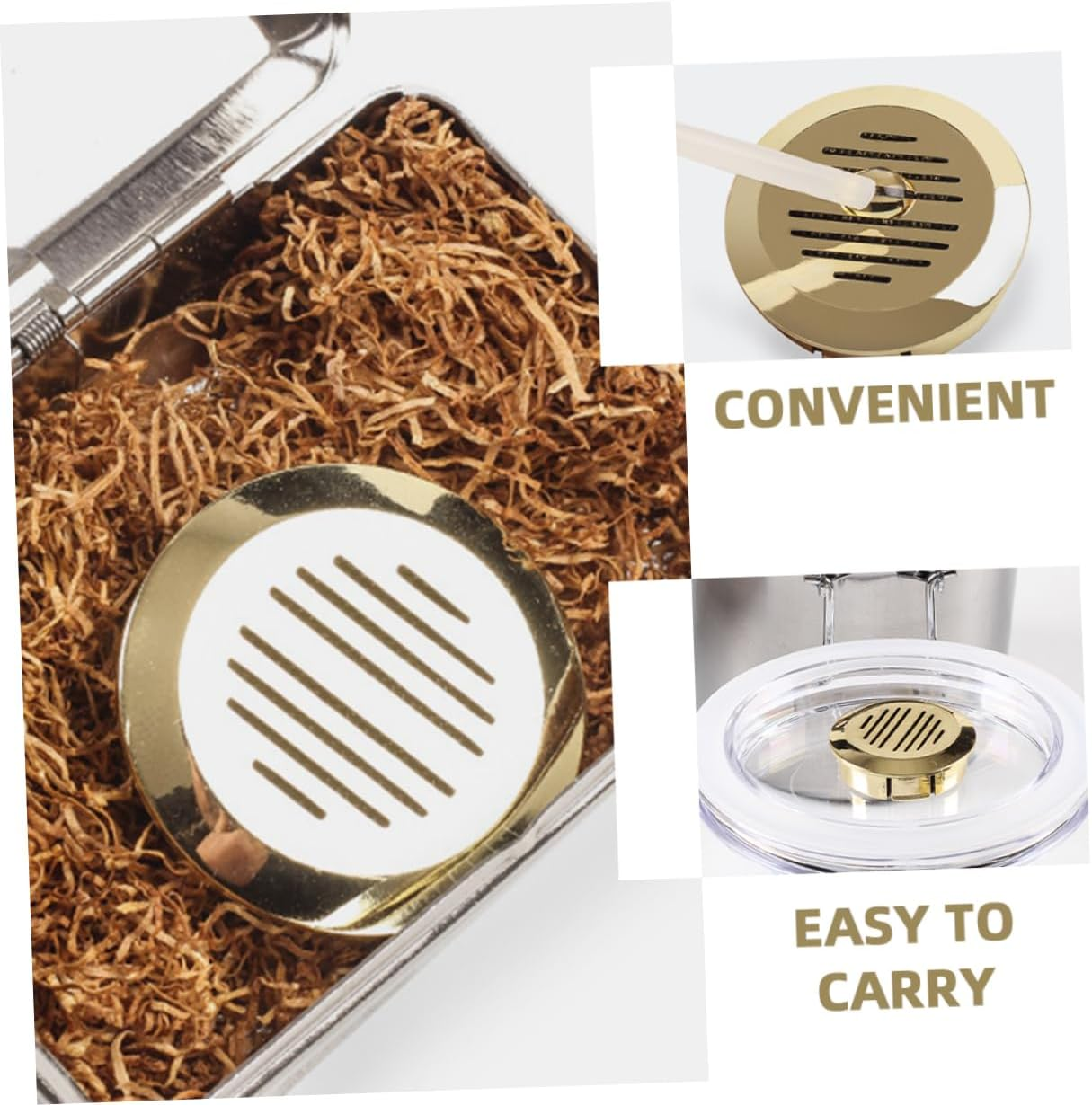 SOESFOUFU Cigar Humidity Packs for Humidor Cigar Humidifier Prolonged Moisture Absorption Safe Abs Sponge Materials for Travel Cigar Box Accessories image number 6