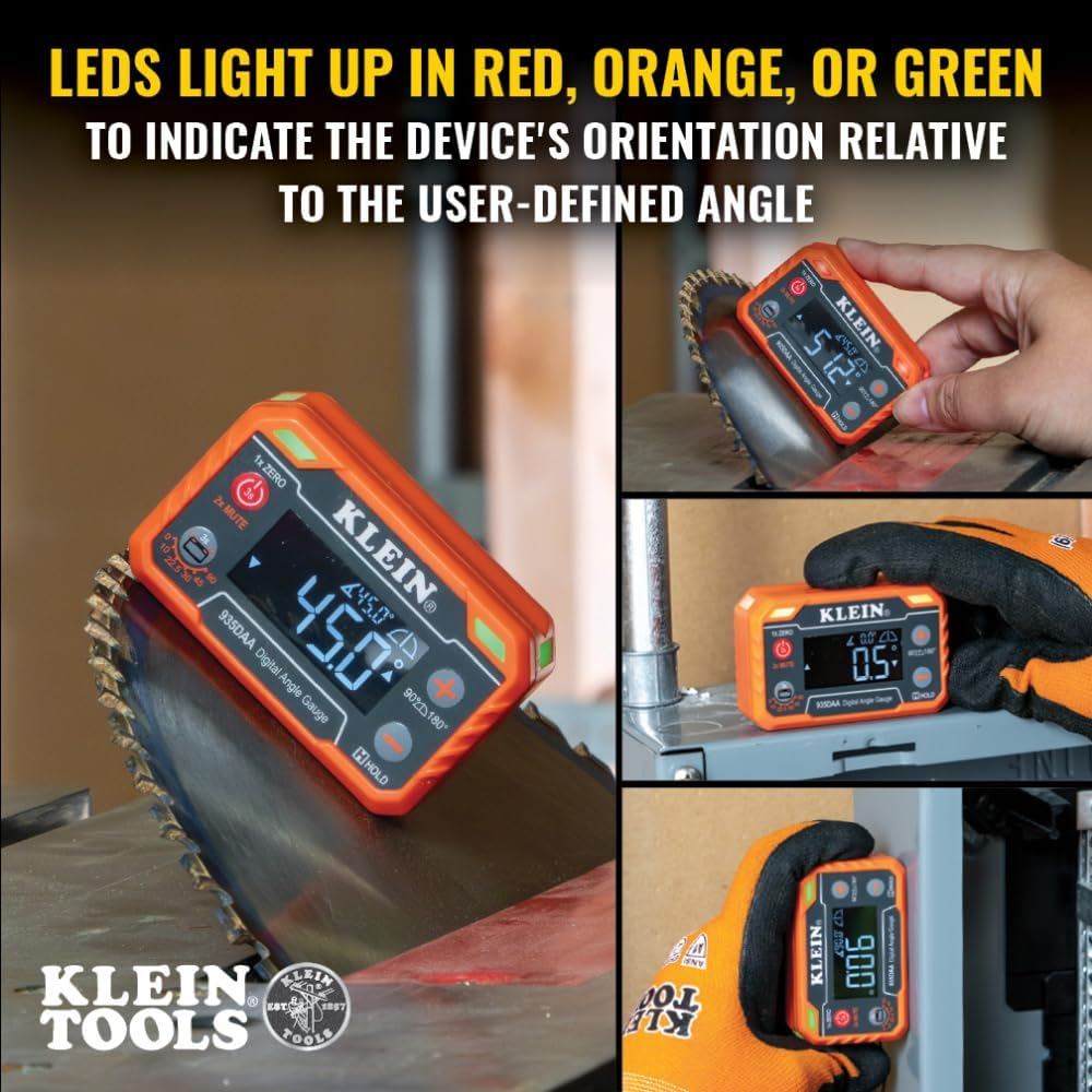 Klein Tools Digital Angle Gauge with Alert