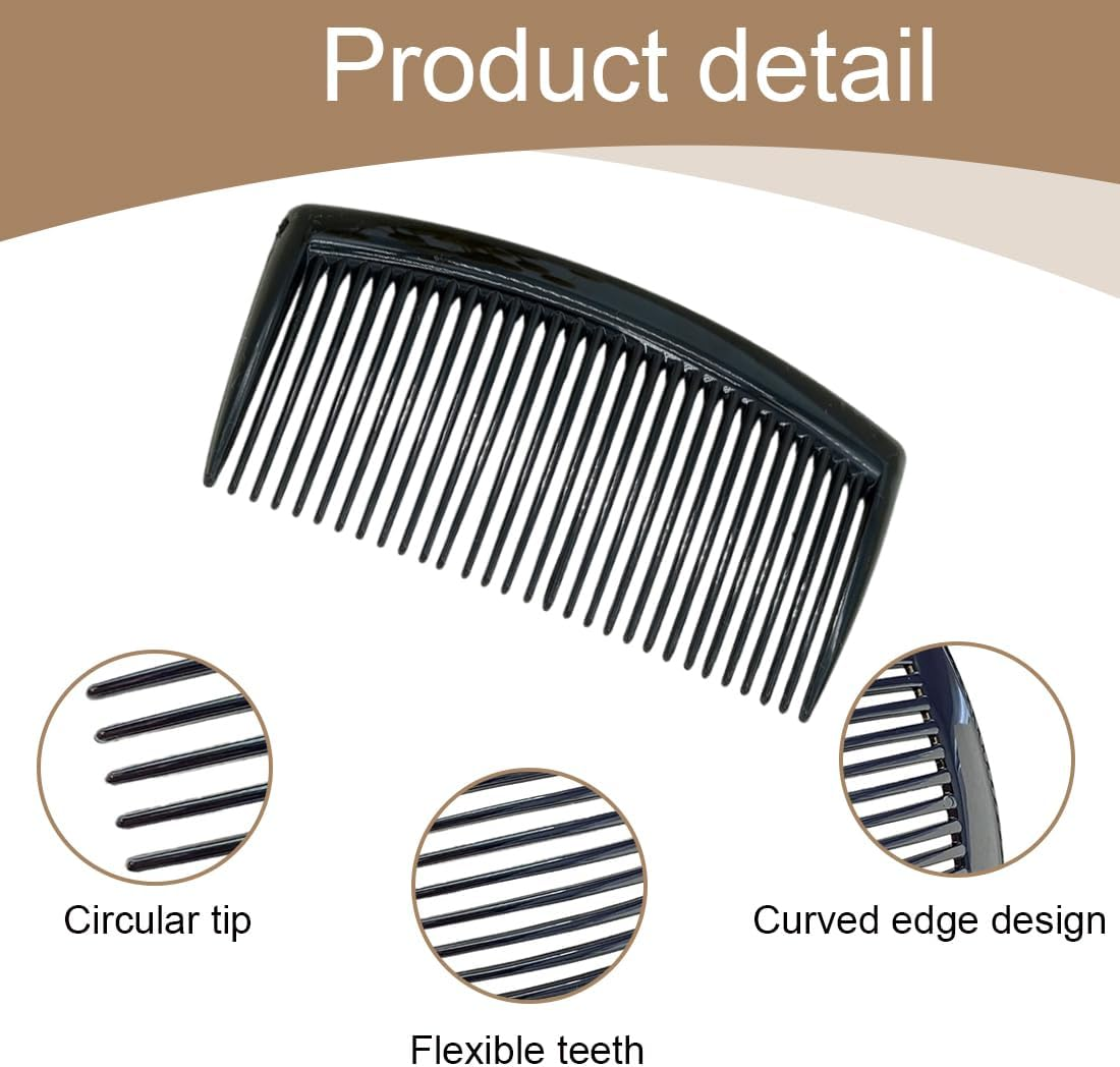 WUSJCOF 2 X Split Teeth Hair Comb Bangs Hair Comb Suitable for Different Hairstyles of Girls image number 5