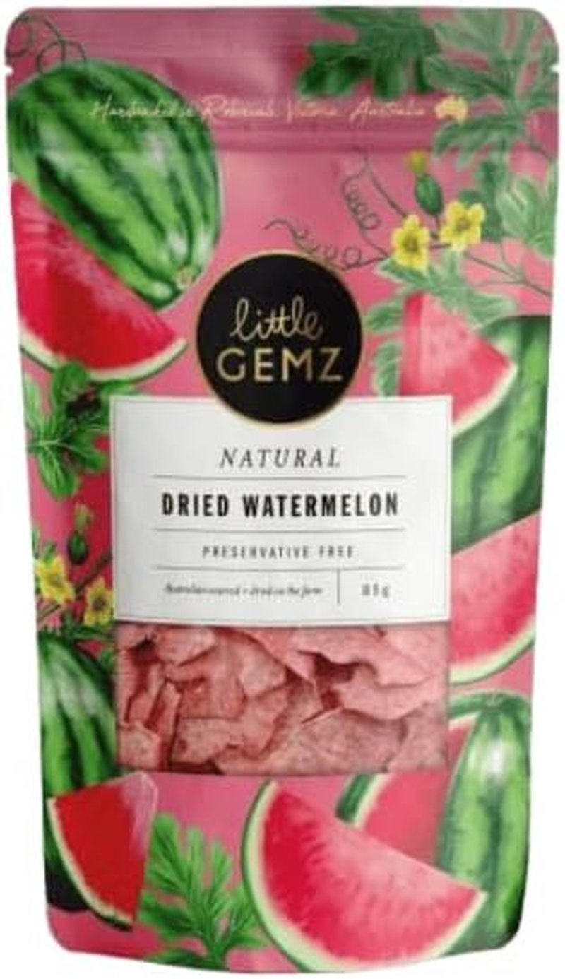 Little Gemz Natural Dried Watermelon Slices | 100% Natural, No Added Sugar &ndash; 85G image number 4