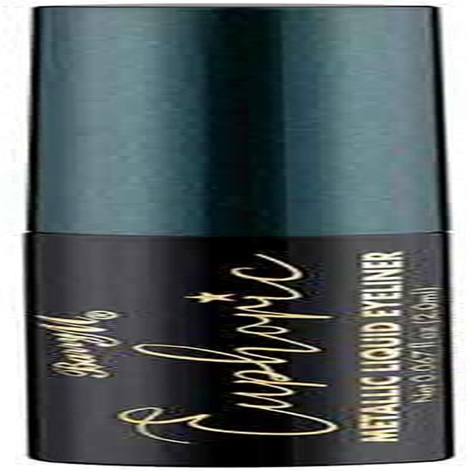 Barry M Euphoric Metallic Liquid Eyeliner, 6 - Jaded, 1 Count