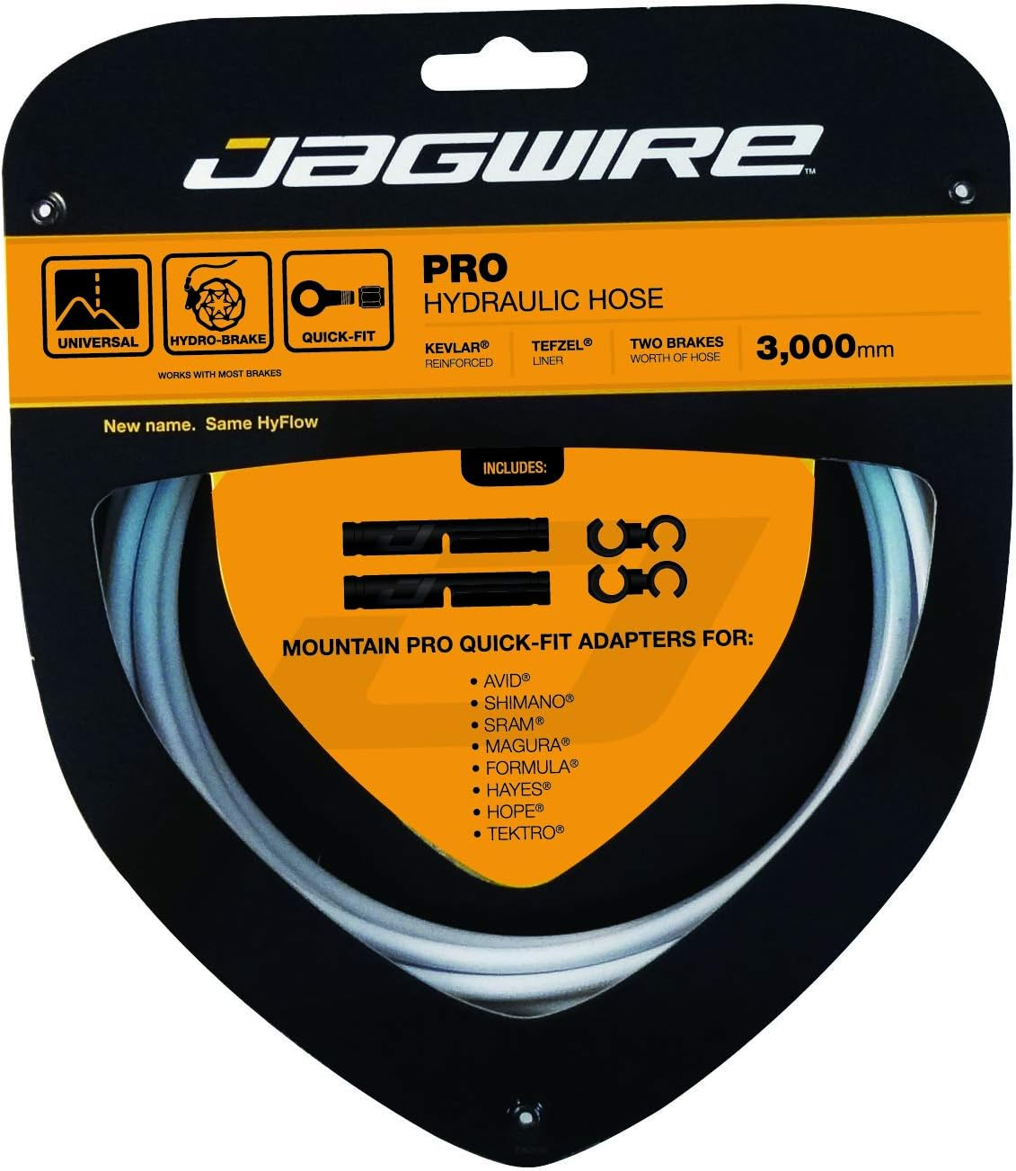 Jagwire 1X Pro Shift Kit Road/Mountain Sram/Shimano 4Mm (Black)