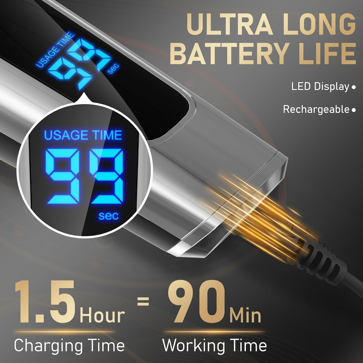 Beard Trimmer - 11In1 Nose Hair Trimmer for Men, Electric Shaver Razor Grooming Kit for Body, Face & Manscape, Waterproof Cordless Mens Rechargeable Clippers, for Dad Him Husband Father