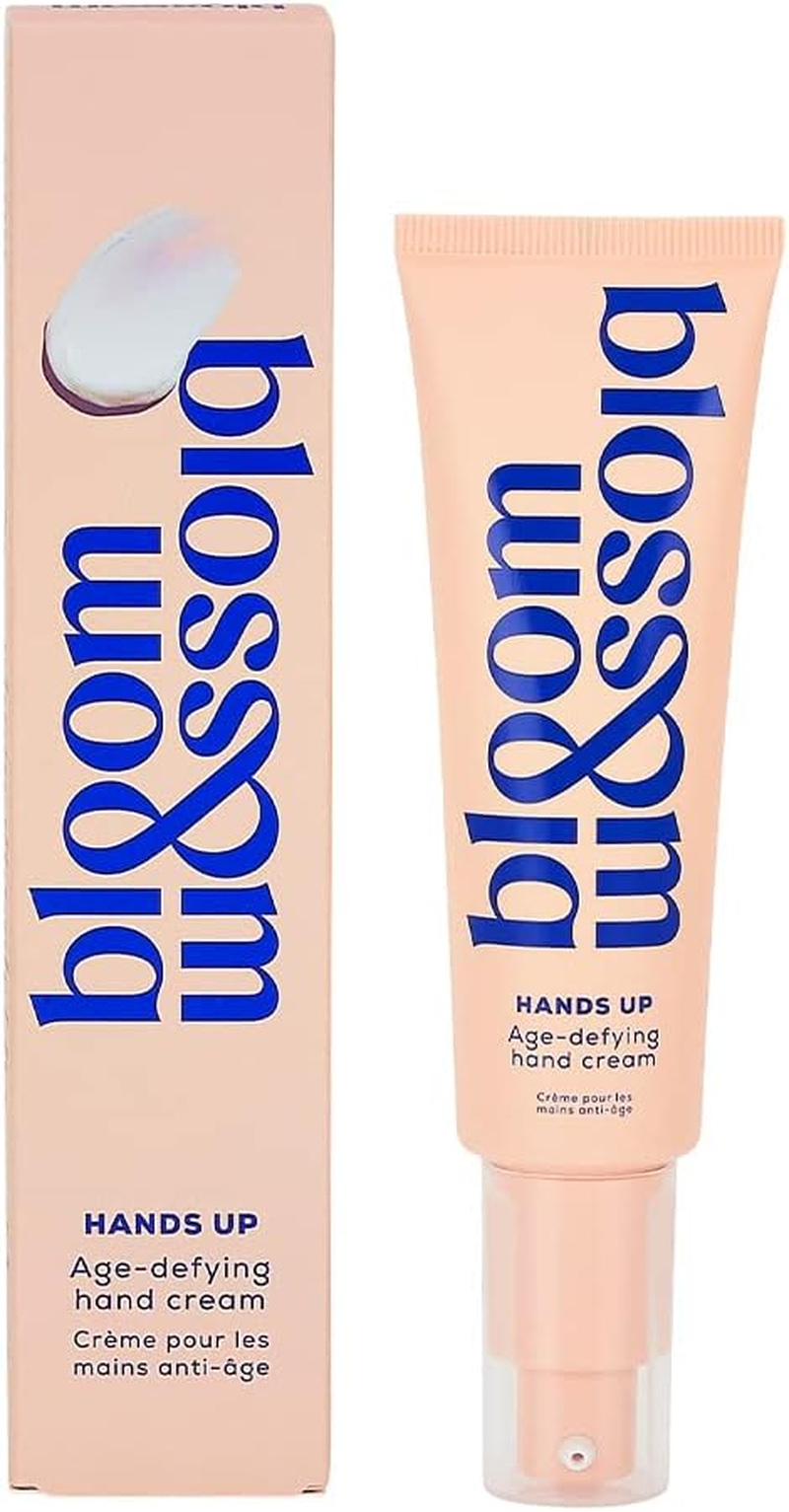 Bloom and Blossom Hands up Age-Defying Hand Cream Brightening and Fast Absorbing with Niacinamide, Shea Butter and Vitamins 50Ml