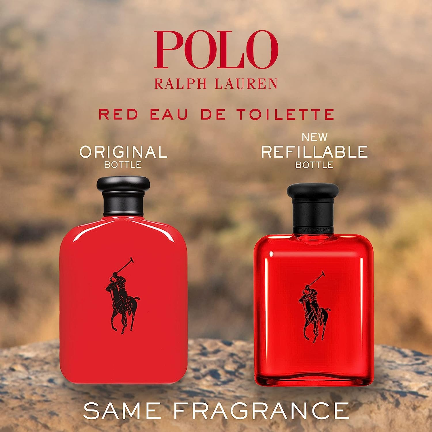 Ralph Lauren Men'S Polo Red Eau De Toilette Spray 125 Ml