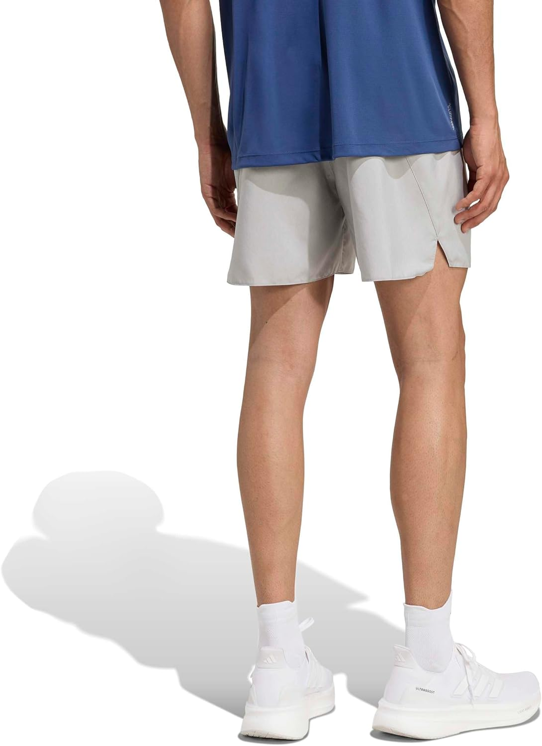 Adidas Men'S Shor QY036 Running Essentials Shorts, Medium Gray Heather (JZ7766) image number 1