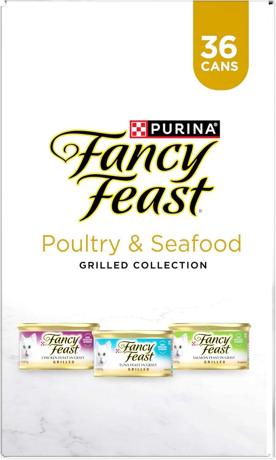 FANCY FEAST Grilled Poultry & Seafood Collection Variety Pack 36X85G image number 3