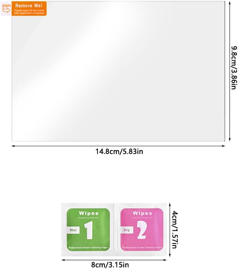 Sonku Windshield Applicator,8 Pack Static Cling for Stickers Easy Application, Removal and Re-Application - 3.8 X 5.8 Inch,Heat-Resistant image number 2