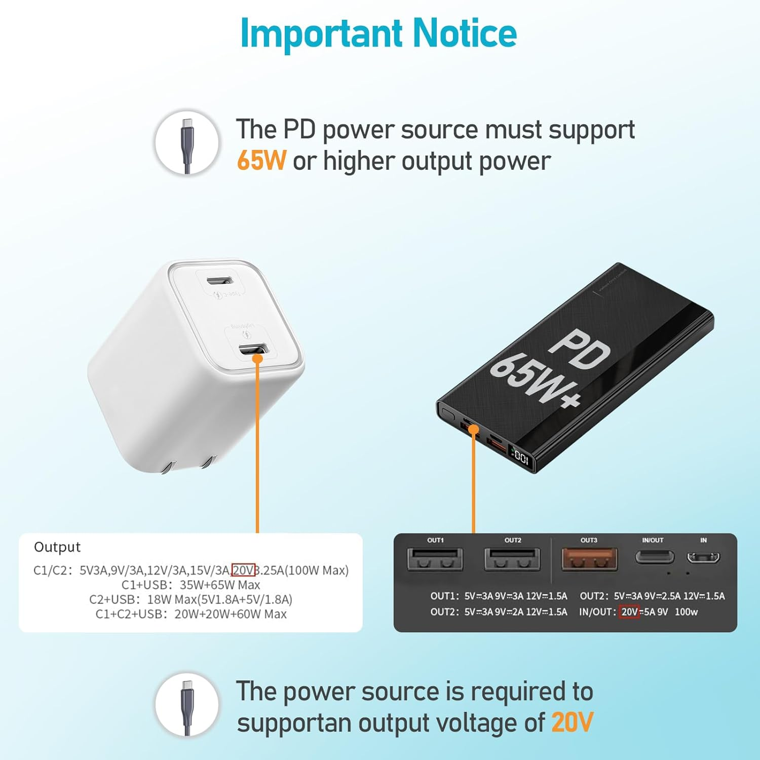 Starlink Mini Cable - USB C to DC Power Cable 16AWG USB Type-C Charging Cord for Star Link Mini with 60W PD for Reliable Indoor and Outdoor Waterproof (3M/10FT) image number 6