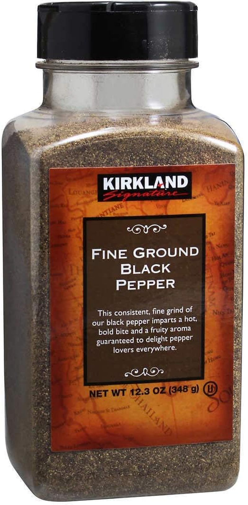Kirkland Signature Fine Ground Black Pepper, 12.3 Oz