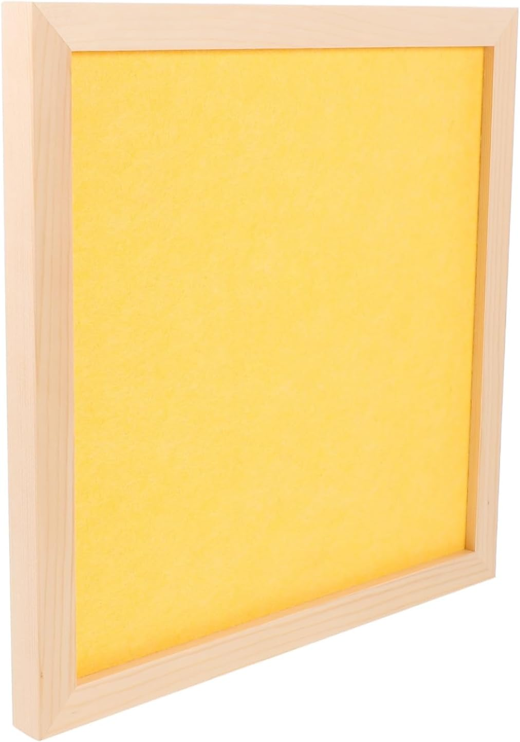 Tofficu Children DIY Memo Bulletin Board 30X30Cm Hexagon Cork Photo Message Board Wooden Frame for Classroom and Home Display image number 2