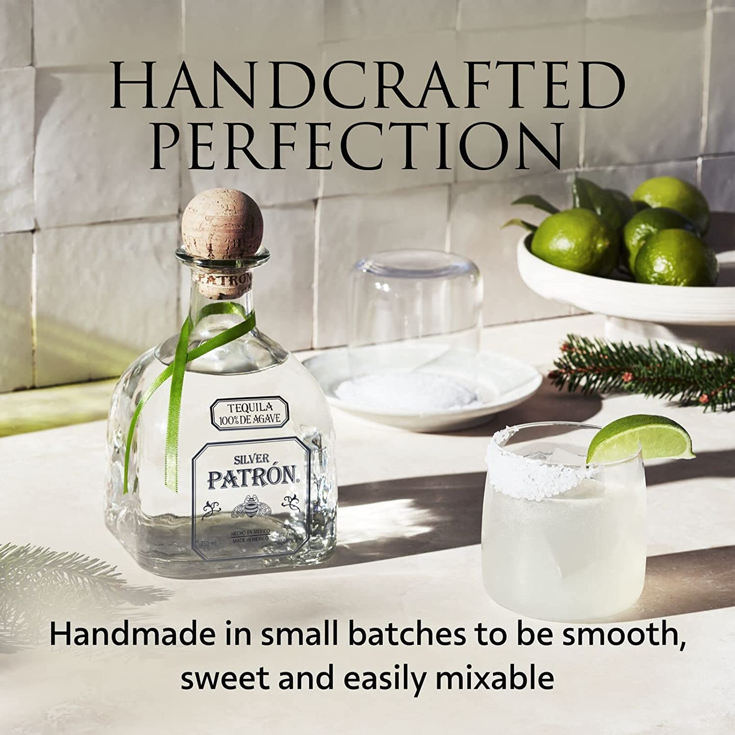 PATR&Oacute;N Silver Premium Tequila with Gift Box, 40% ABV, 70Cl / 700Ml, Made from the Finest 100% Weber Blue Agave, Handcrafted in Small Batches in Mexico image number 5