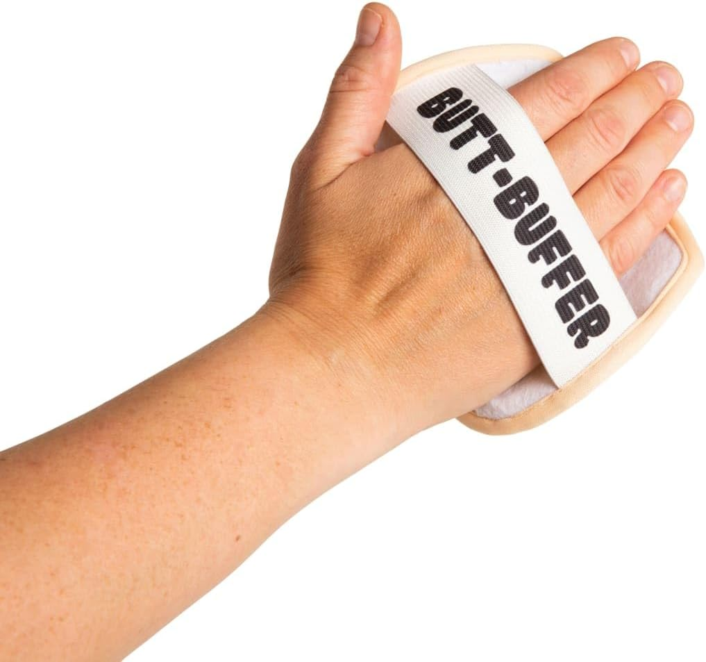 Bigmouth Butt Buffer, Tan, Medium