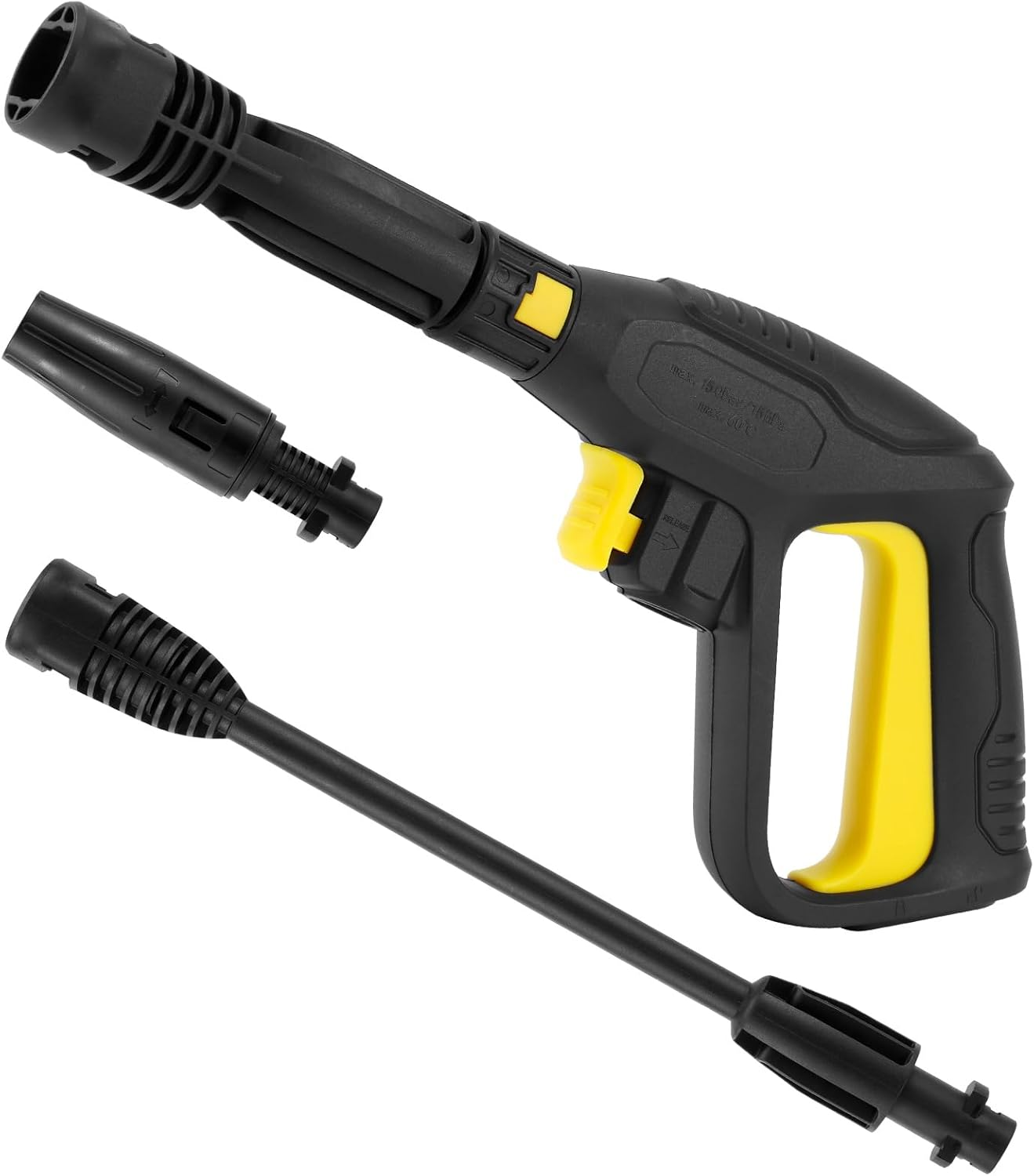 Pressure Washer Cleaning Gun with Quick Connection Plug and Quick Release Outlet,Compatible with Karcher K2-K7 Quick Connection Hose,For Replace Karcher Pressure Washer Cleaning Machine Handle image number 1