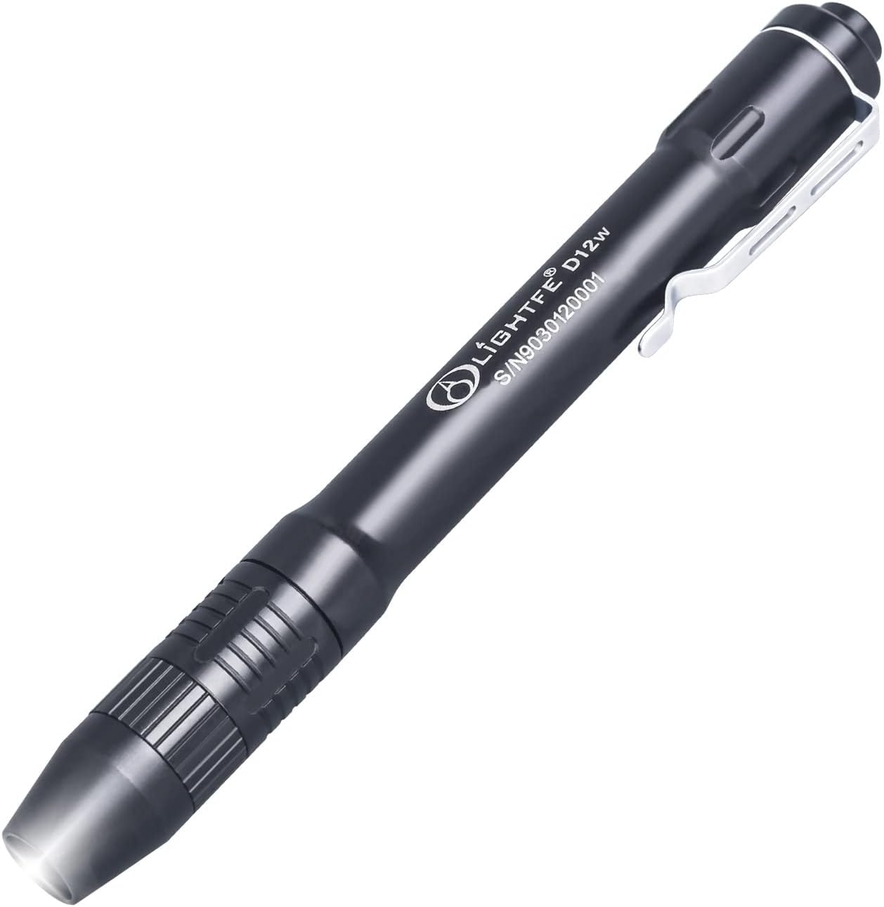 LIGHTFE D12 Zoomable Pen Light, Reusable Medical Pocket Light with Clip, Waterproof and Anti-Drop White Light Penlight Flashlight, Medical Penlight for Nurses, Doctors and Nursing Students image number 3