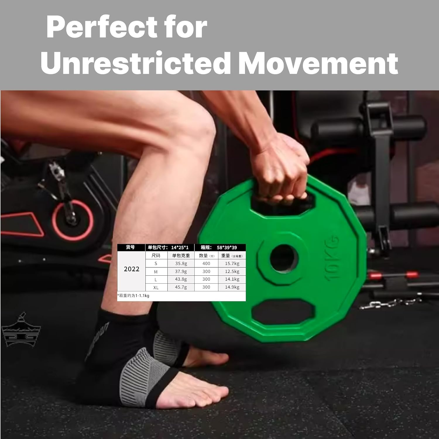 Plantar Fasciitis Compression Socks with Arch Support Medical Grade Ankle Brace for Foot Pain Relief, Swelling Reduction, and Enhanced Circulation Ideal for Running, Yoga, Travel, and Daily Wear Black, M EU 38-40 image number 3