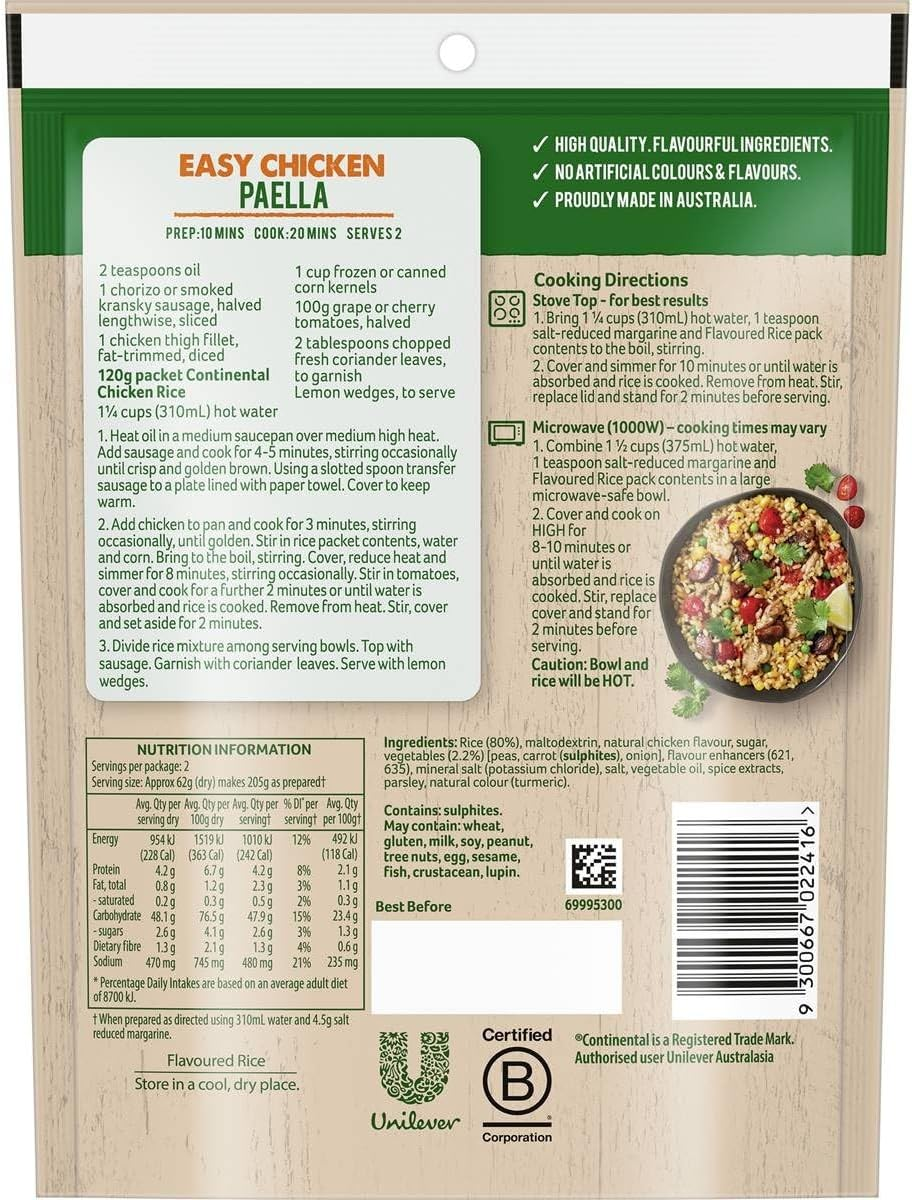 Continental Chicken Rice 120 G image number 4