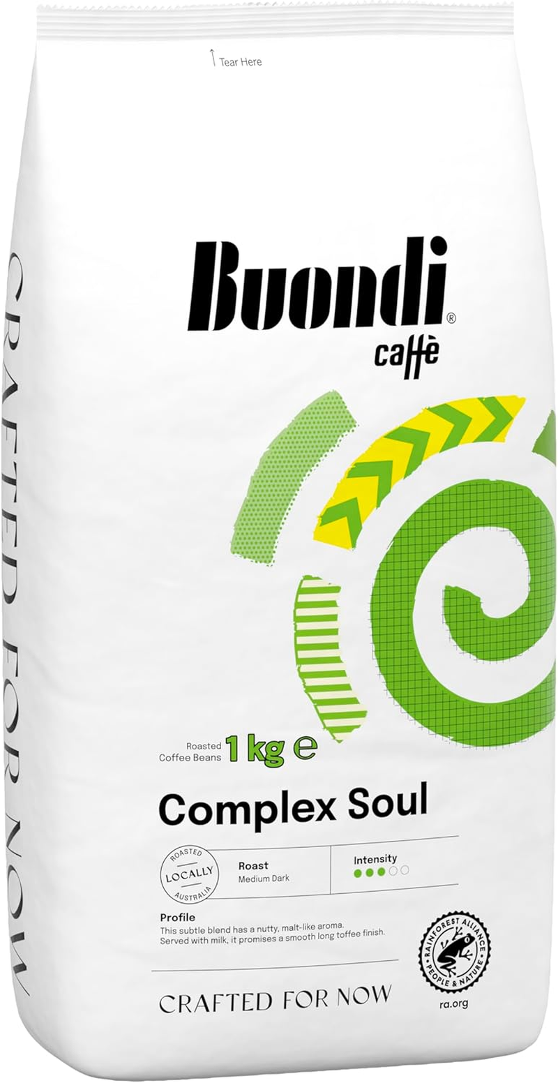 BUONDI Dark Spark Roasted Coffee Beans 1Kg image number 4