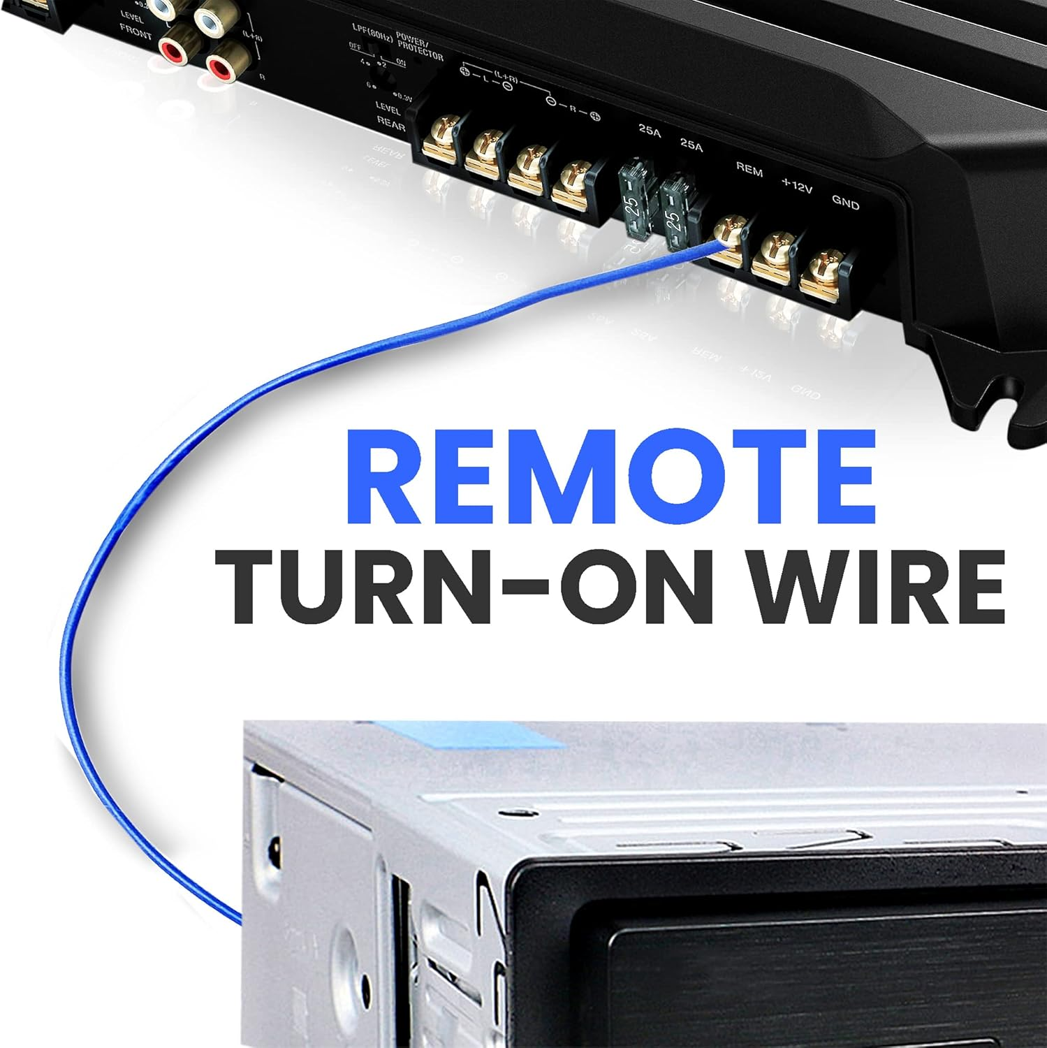 PYLE PLMRAKT8 Marine Grade 8 Gauge Amplifier Installation Kit image number 2