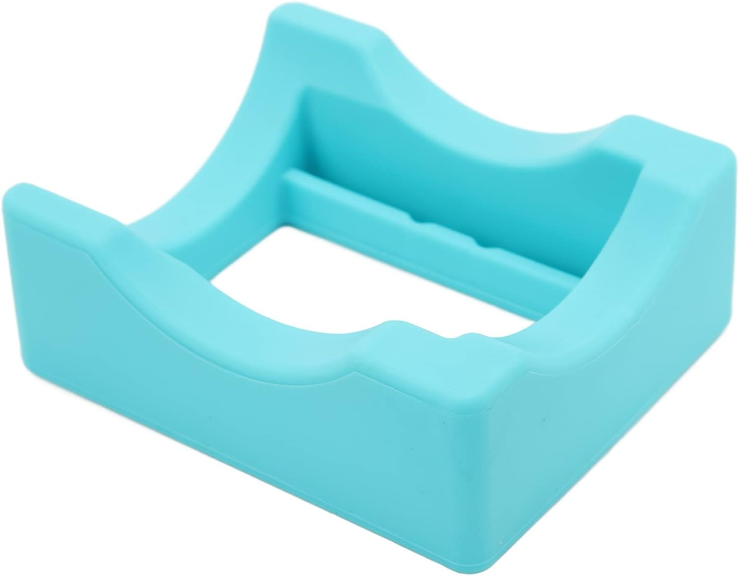 Silicone Cup, Non Slip Cup for Crafting Portable Tumbler Holder for Crafts Silicone Cup Cup Holder with Built in Slot for Decals on Cups and Bottles (Blue)