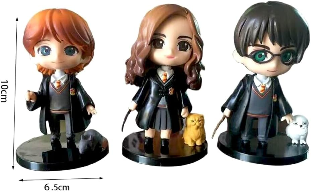 Jofiesu Magician Mini Figures Magical Wizard Birthday Cake Toppers,Cartoon Party Decorations - Cake Topper Cupcake Toppers for Kid, Kids Birthday Party Decorations image number 2