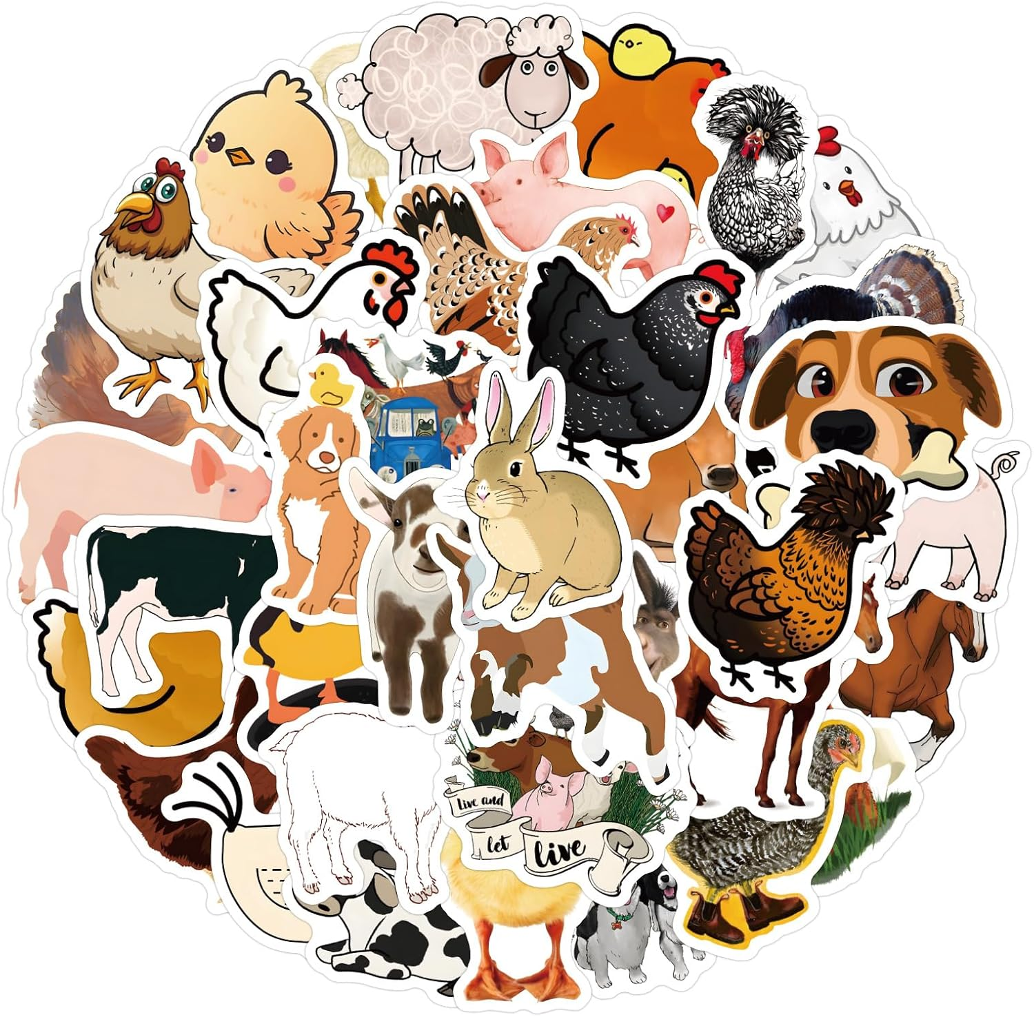 100 Packs My Music Stickers Water Bottles Laptop Phone Motorcycle Computer Guitar Skateboard Hydroflasks Musical Vinyl Sticker Waterproof Aesthetic Trendy Decals for Teens Girls Adults