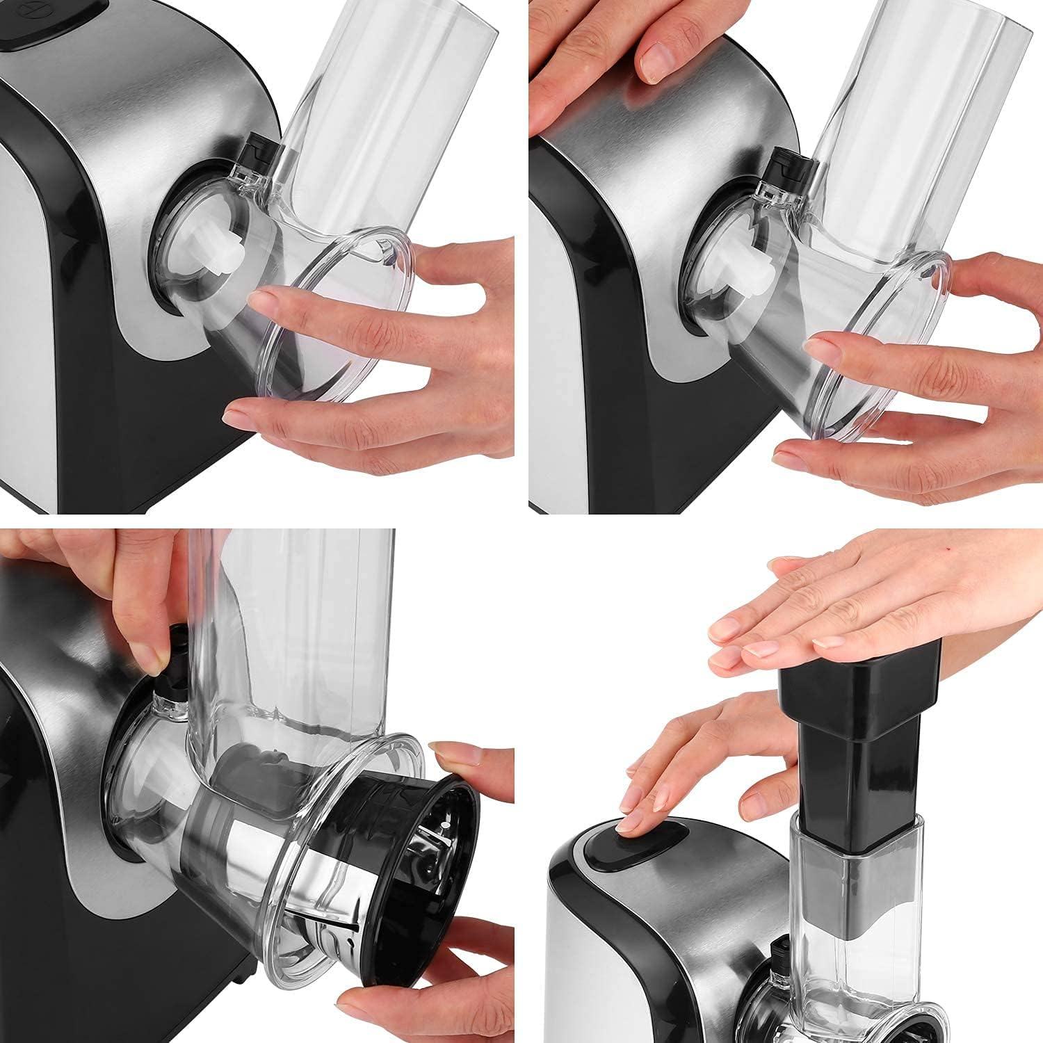 MEYKEY 150W Electric Vegetable Cutter 5 in 1 Multifunctional Vegetable Cutter image number 1