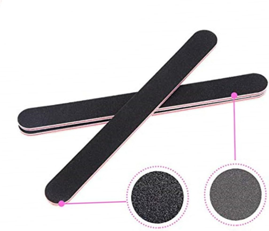 Minkissy Nail Art Tool Supplies Square Nail Polishing Strip Set High Bounce Polish Files Sanding Blocks For