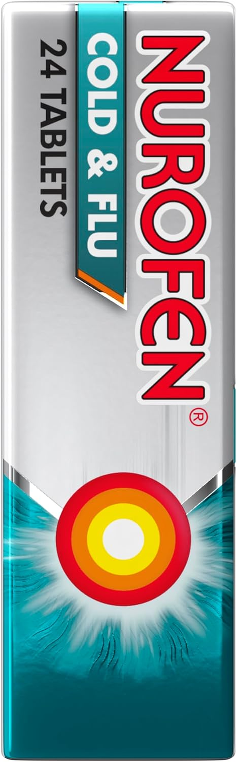 Nurofen Cold and Flu PE Tablets Pain Relief, Pack of 24 image number 2
