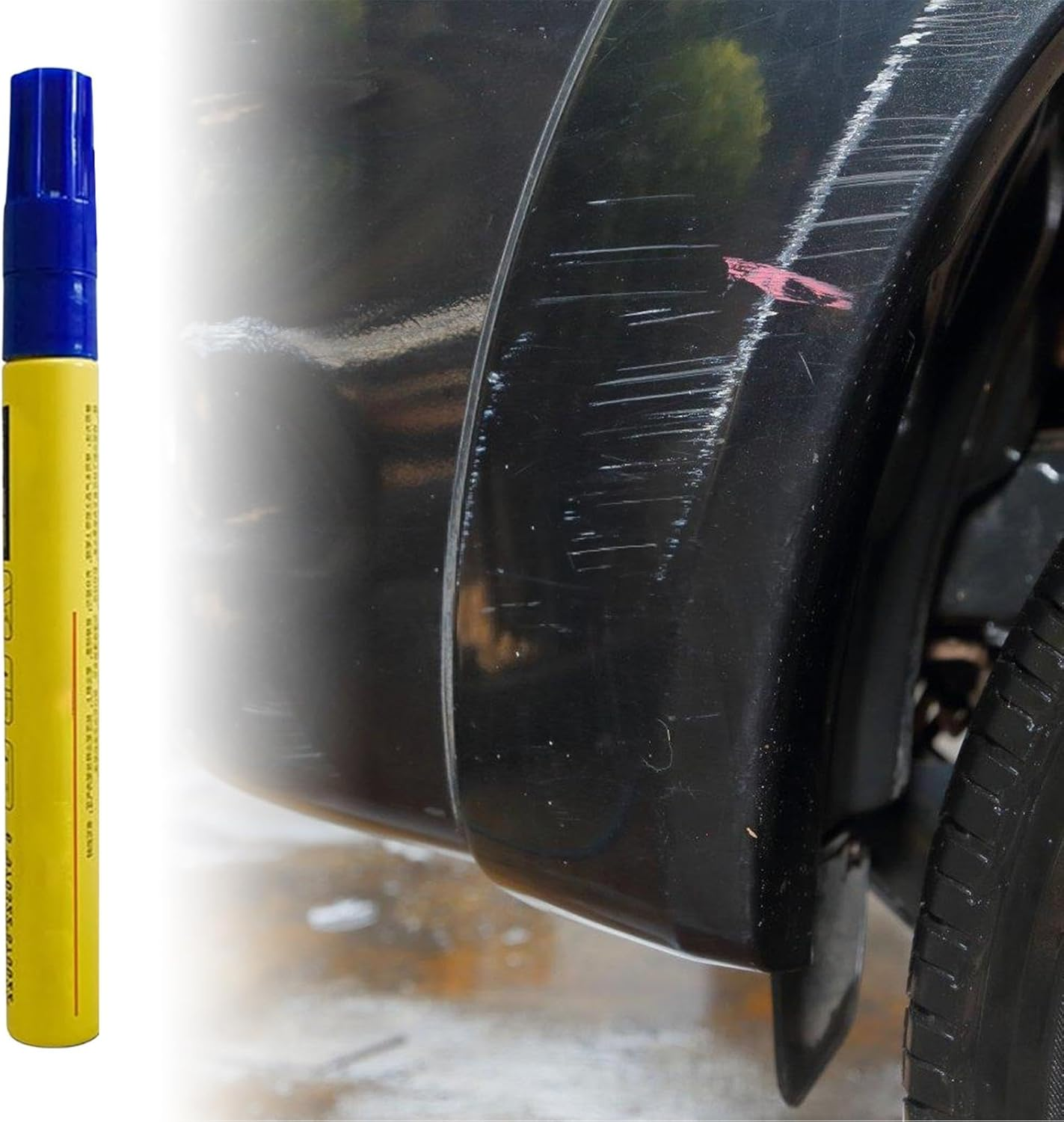 Car Touch up Paint,Waterproof Touch up Paint in Pen Shape Car Scratch Remover - Effective Multifunctional Professional Scratch Repair Supplies for Car Maintenance image number 5