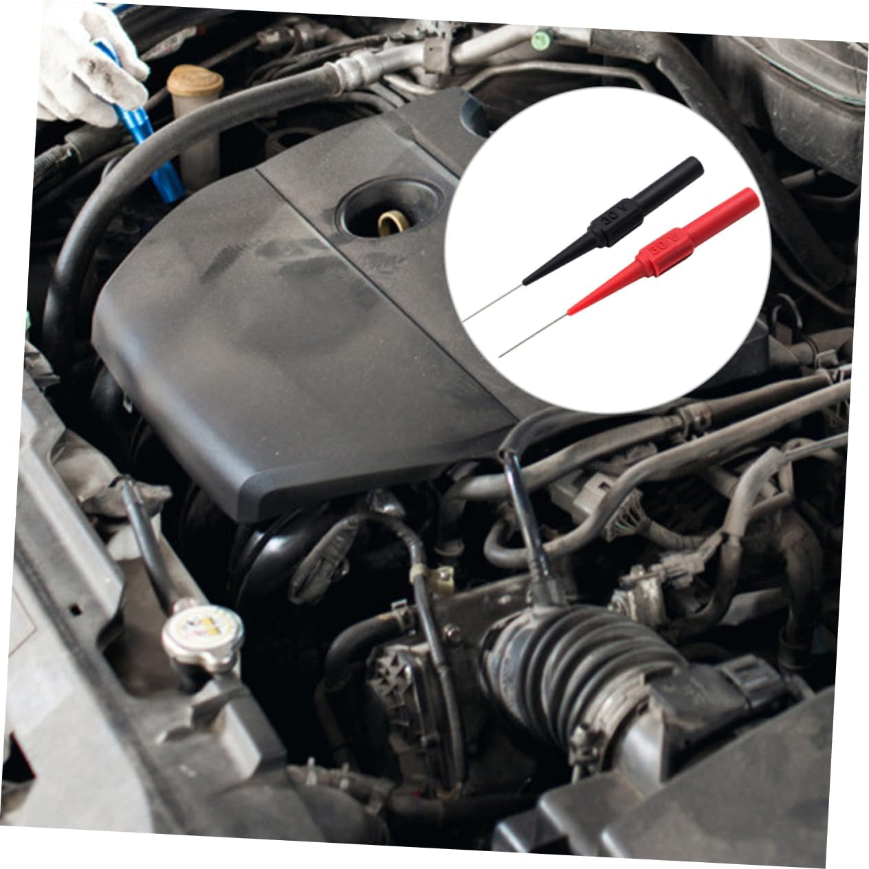 BELLIFFY Multimeter Tester Wire Piercing Probe Pin Insulated Non-Destructive Automotive Electrical Testing Tools for Accurate Circuit Diagnosis Car Repair DIY Use image number 6