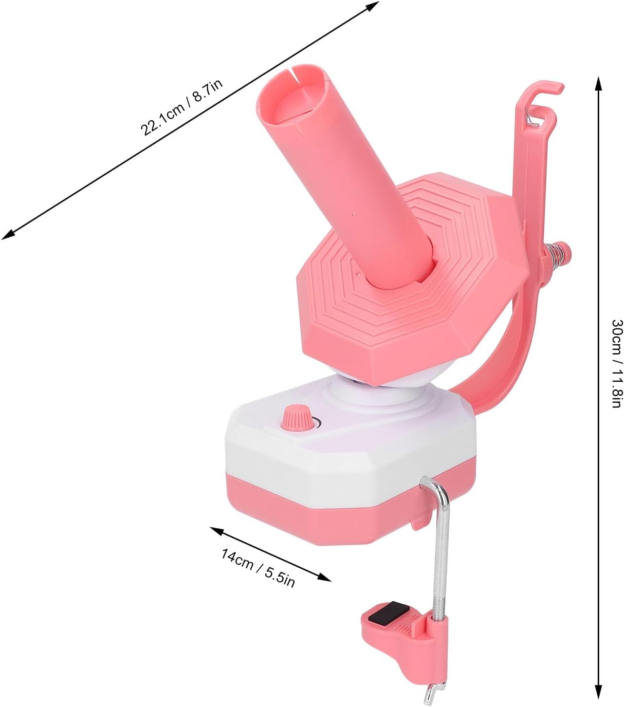 Yarn Winder, Electric Yarn Ball Winder for Crocheting, save Time and Effort, Yarn Spinner with USB Interface, Yarn Winder Wool, the Helper for Knitting Enthusiast image number 4