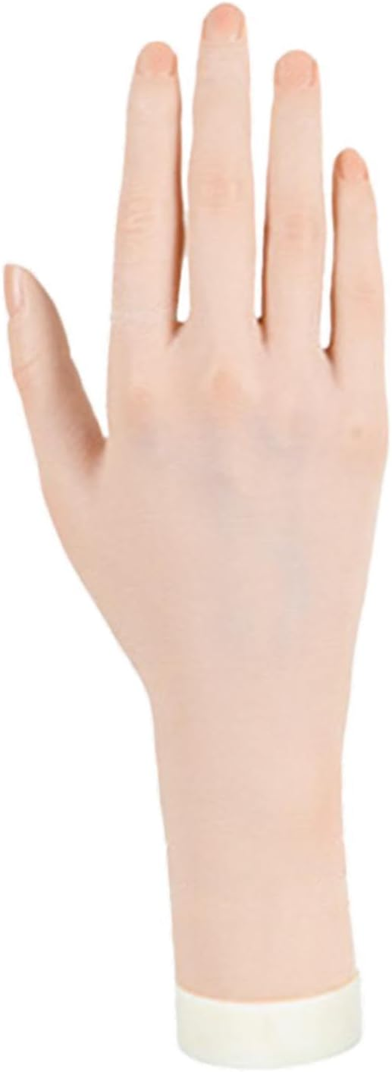 Generic Flexible Training Hand for Manicure and Jewelry Organization, Skin Left Right Hand, as Described