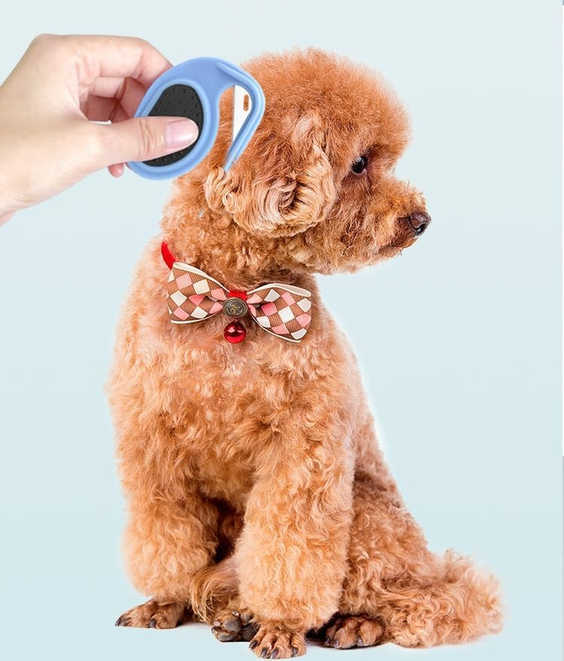 2Pcs Grooming Knife for Long-Haired Pets, Remove Clumps,Pet Knotting Massage Comb,3 In1 Multifunctional Dog Comb for Removing Tangled and Loose Hair (Green, One Size) image number 1