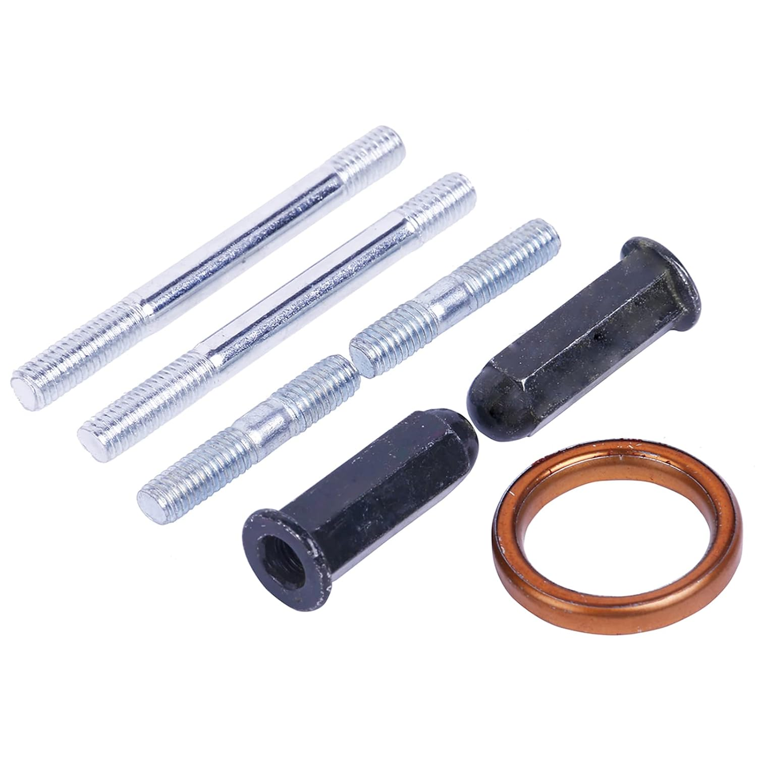 Glixal ATMT1-008 Performance Big Bore Cylinder Kit GY6 80Cc 47Mm for 139QMB ATV Scooter Moped Go Kart