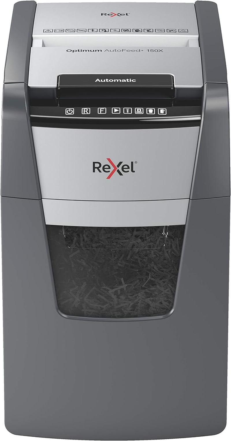 Rexel Optimum Autofeed Shredder 150X Cross Cut image number 1