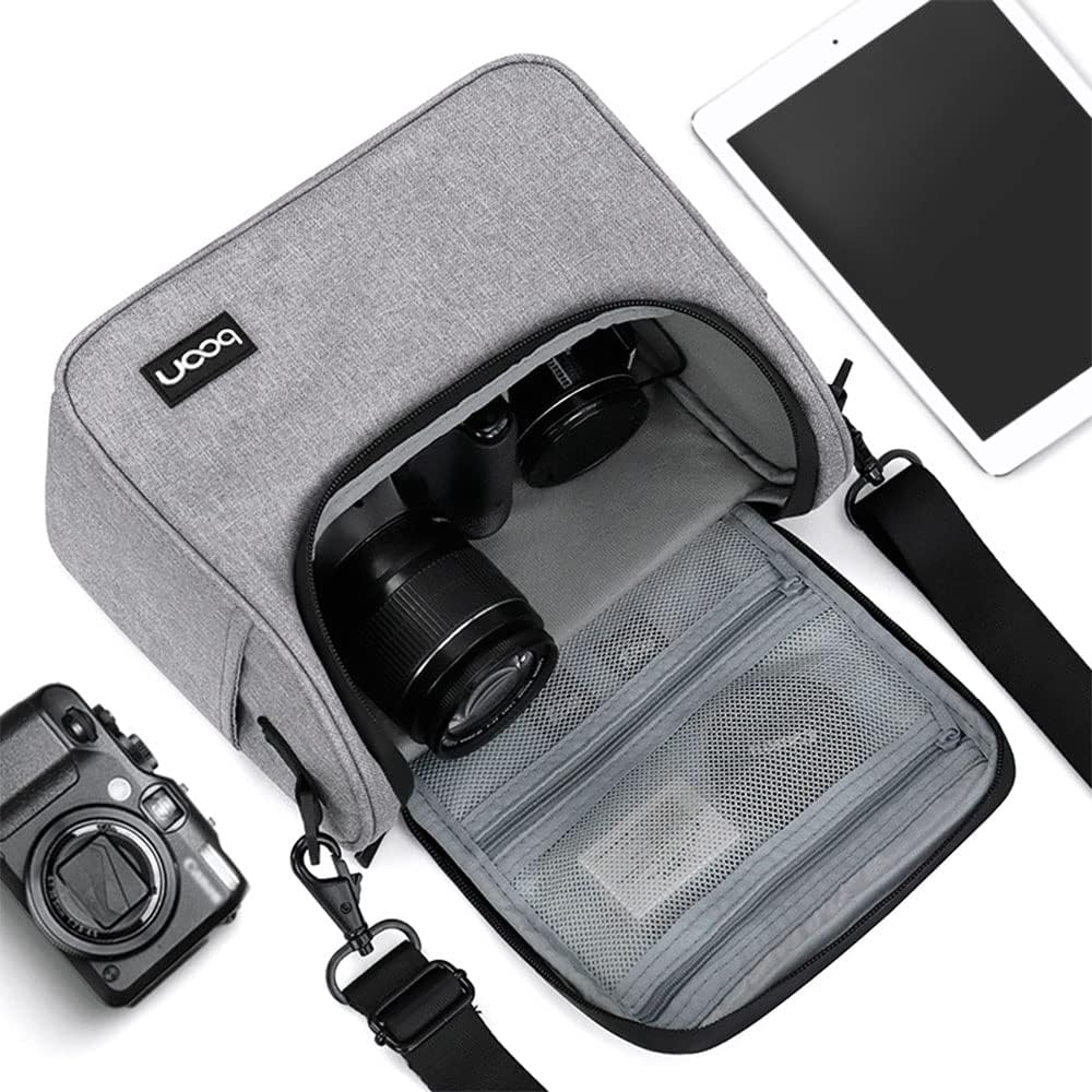 Digital SLR Camera Bag Lens Camera Bag Classical Storage Bag Shoulder Camera Protective Cover for Canon/Nikon/Sony image number 3