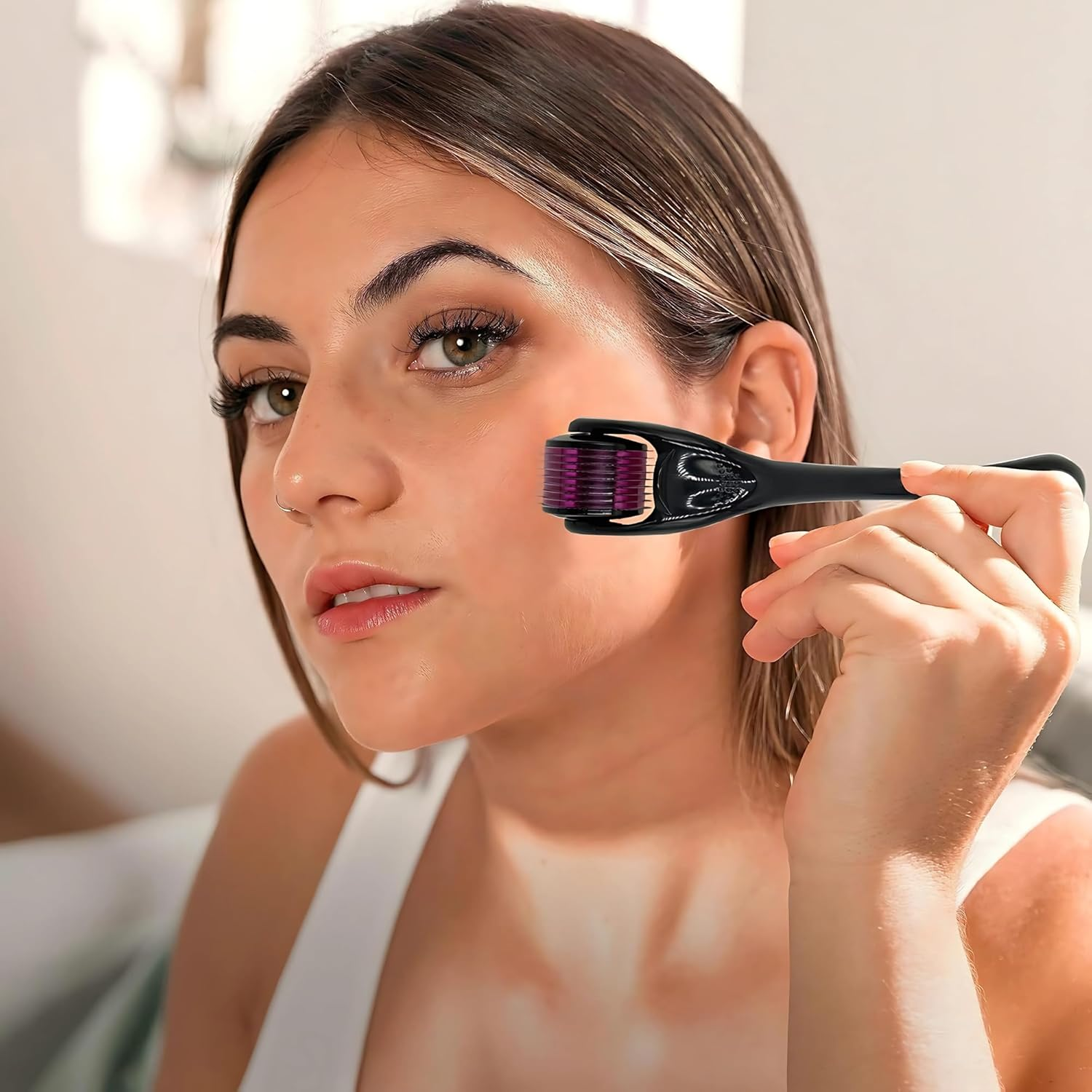 Kostech Derma Roller (KDR) with 540 Titanium Alloy Needles (2.5 Mm) Pack of 1 image number 4