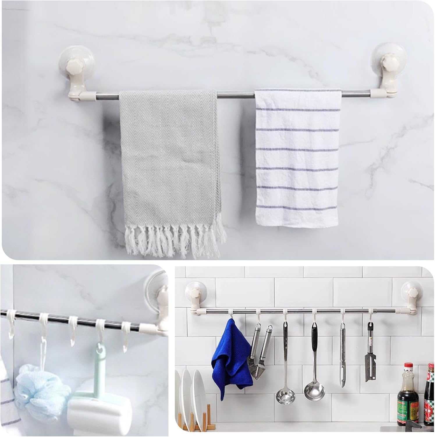 4PCS Wezxrauo Heavy Duty Cat Window Perch Suction Cups, Secure Grip Replacement Suckers for Cat Hammocks & Beds, User Friendly Design for Various Surfaces, Strong Hold for All Cats image number 1