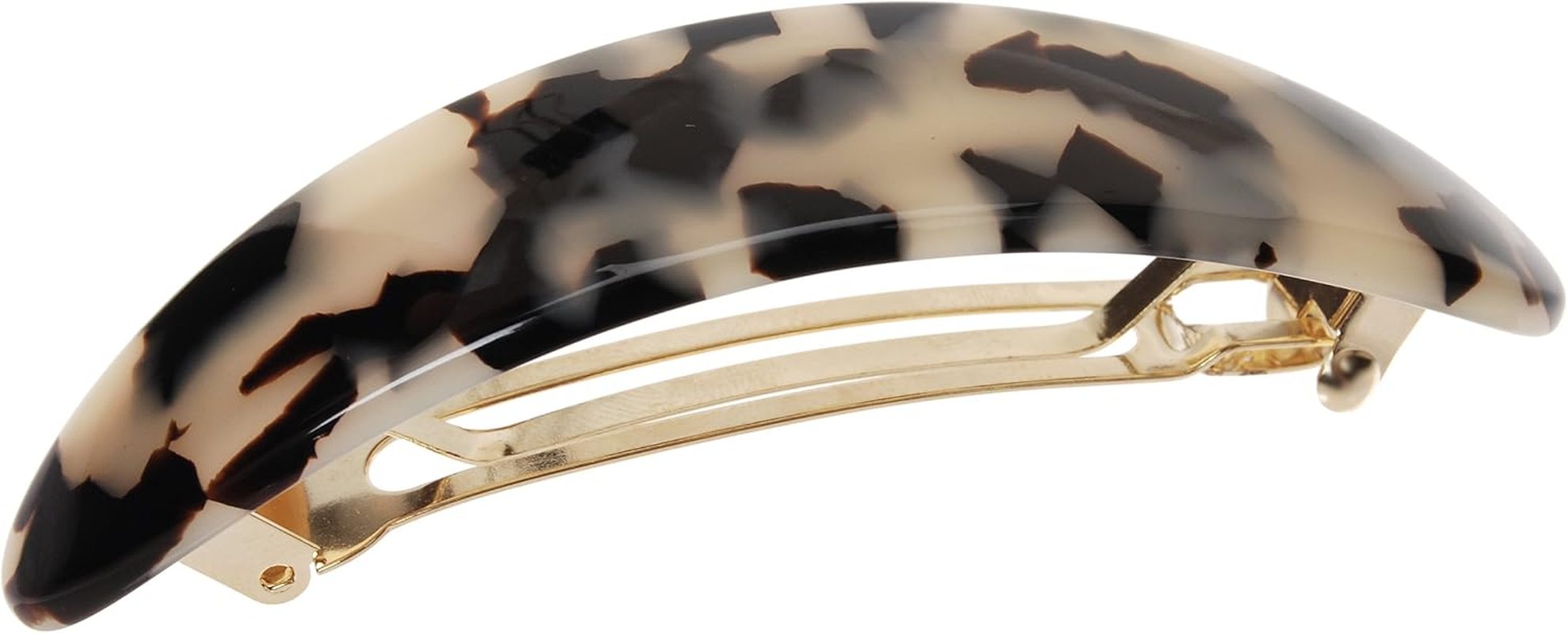 France Luxe Oval Volume Barrette - Ivory Tokyo - Alba image number 3