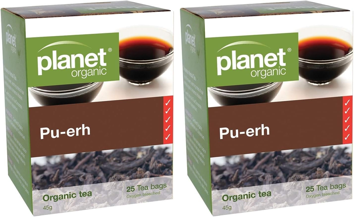 Planet Organic Pu-Erh 25 Tea Bags