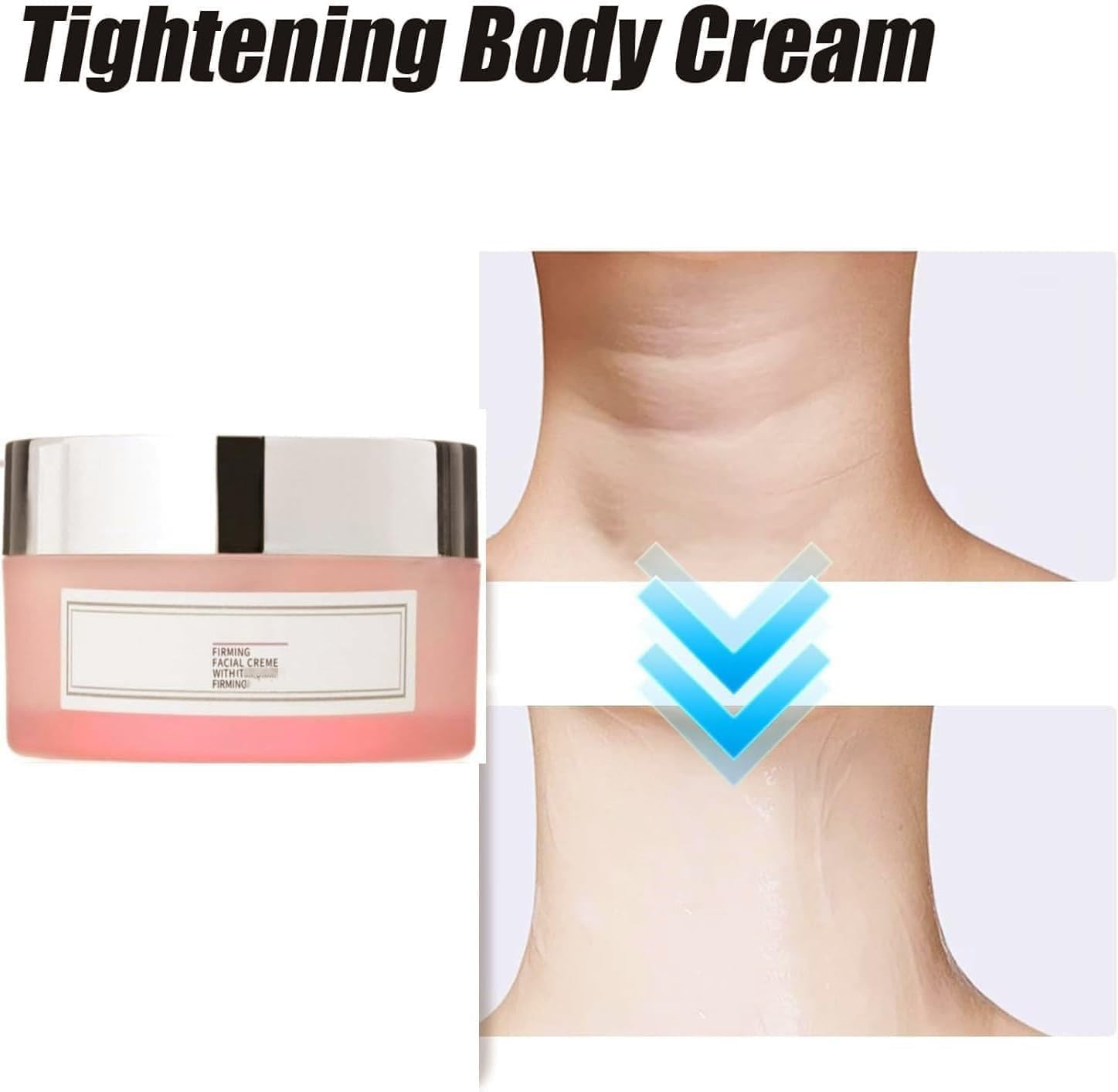 Champagne Lifting Firming Facial Creme, Champagne Lift Firming Facial Moisture Cream, Temporary Skin Tightener, Instant Tightening Moisturizer, Deep Hydration & Smoothing for Face and Neck (1PCS)