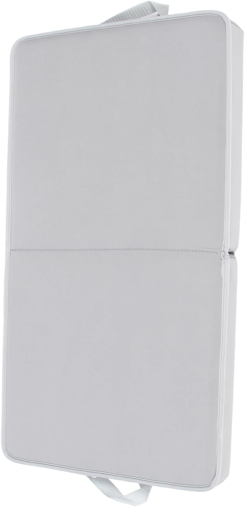 Baby Bath Kneeler, Portable Handle Non Slip Bath Kneeling Pad Multipurpose Foldable Waterproof for Bathroom (Grey with Grey) image number 6