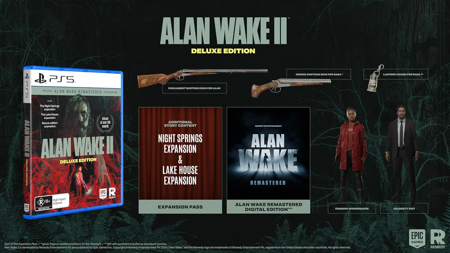 Alan Wake 2 Deluxe Edition - Playstation 5 image number 4