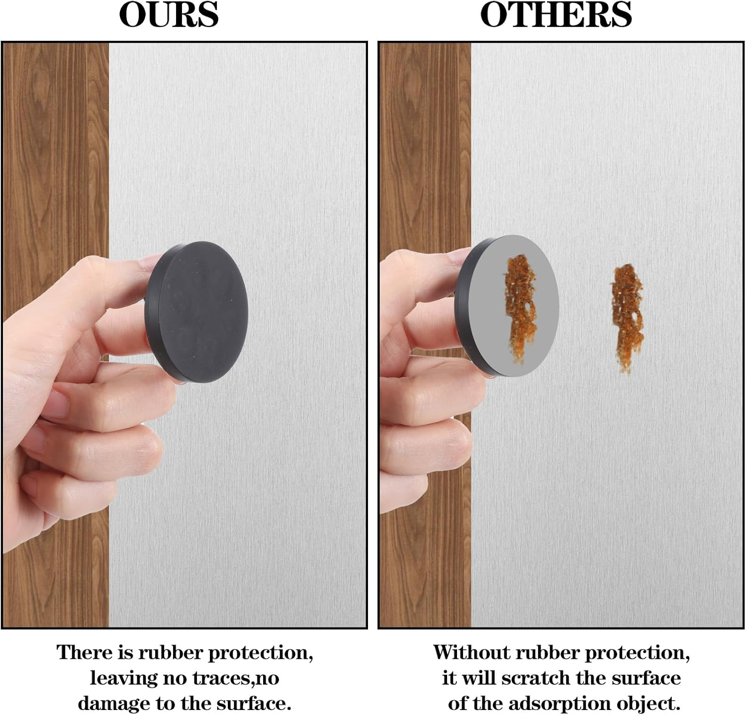 15 Pcs Magnetic Cable Clips Zip Tie Mount Base Black Magnetic Wire Holder Multipurpose Cable Ties Mount Wire Clips Management Base Electrical Cable Ties Supplies for Cable Wire image number 1