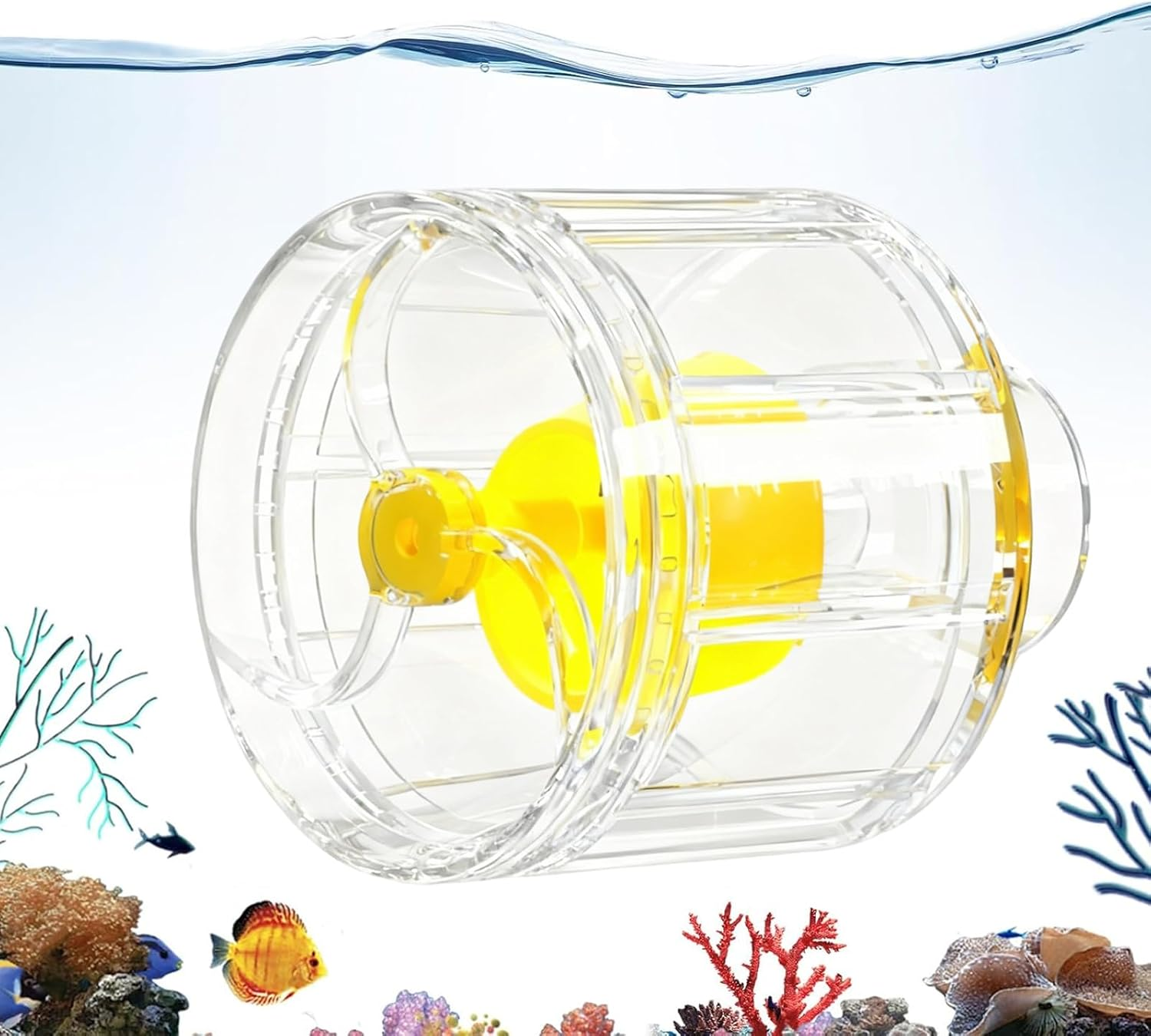 Aquarium Power Head - Glow Flow Controller,Aquarium Circulating Pump - for Oxygen Aeration Fish Tank Pond Pool Bird Bath