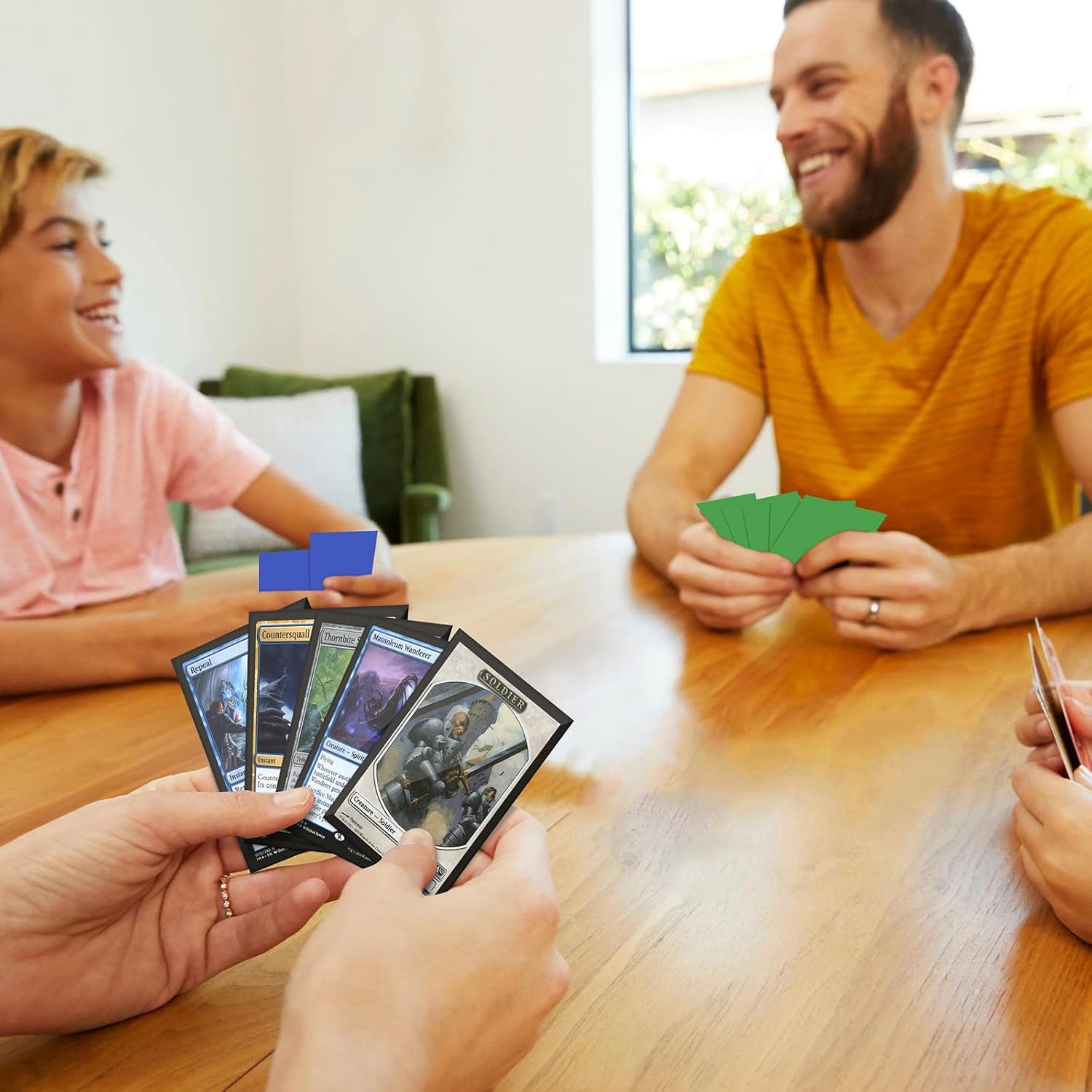 Mlikero 400 Pack Card Sleeves, 200 Matte Black Trading Card Sleeve and 200 Inner Sleeves Ideal for Double-Sleeving, Perfect Fit Sleeves Compatible with MTG, TCG, Baseball, Football Cards.