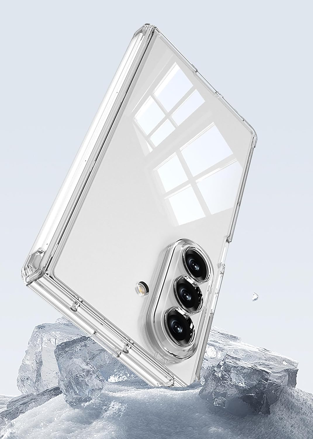 Hauw Case for Galaxy Z Fold7 5G, Ultra Thin All-Inclusive Hinge Soft Silicone Mobile Phone Case Compatible with Samsung Galaxy Z Fold7 5G, Black