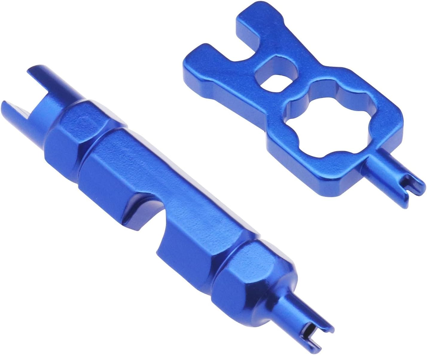 Emagtech 2PCS Valve Core Remover Tool for Schrader Presta Aluminium Alloy Valve Extender Tire Repair Tool Valve Wrench for Bike Car Bicycle Motorcyle Tyre image number 5