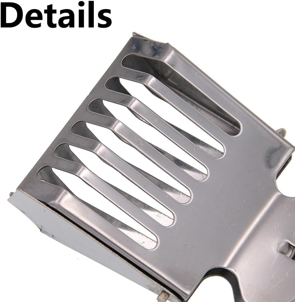 Sagasave 6 Pcs Queen Bee Catcher Clips, Stainless Steel Catcher Trap Box Queen Bee Cage Clips, Beekeeping Tool for Beekeepers image number 3